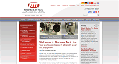 Desktop Screenshot of normantool.com